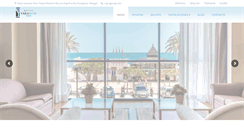 Desktop Screenshot of hotelyaramar.es